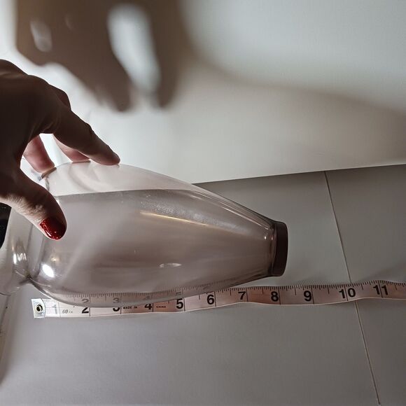 Lenox Pierced Iris Removable Vase Insert Light Purple Clear Replacement Vintage - Picture 2 of 6